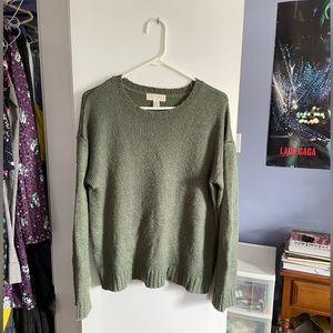 Olive Green Forever 21 Sweater